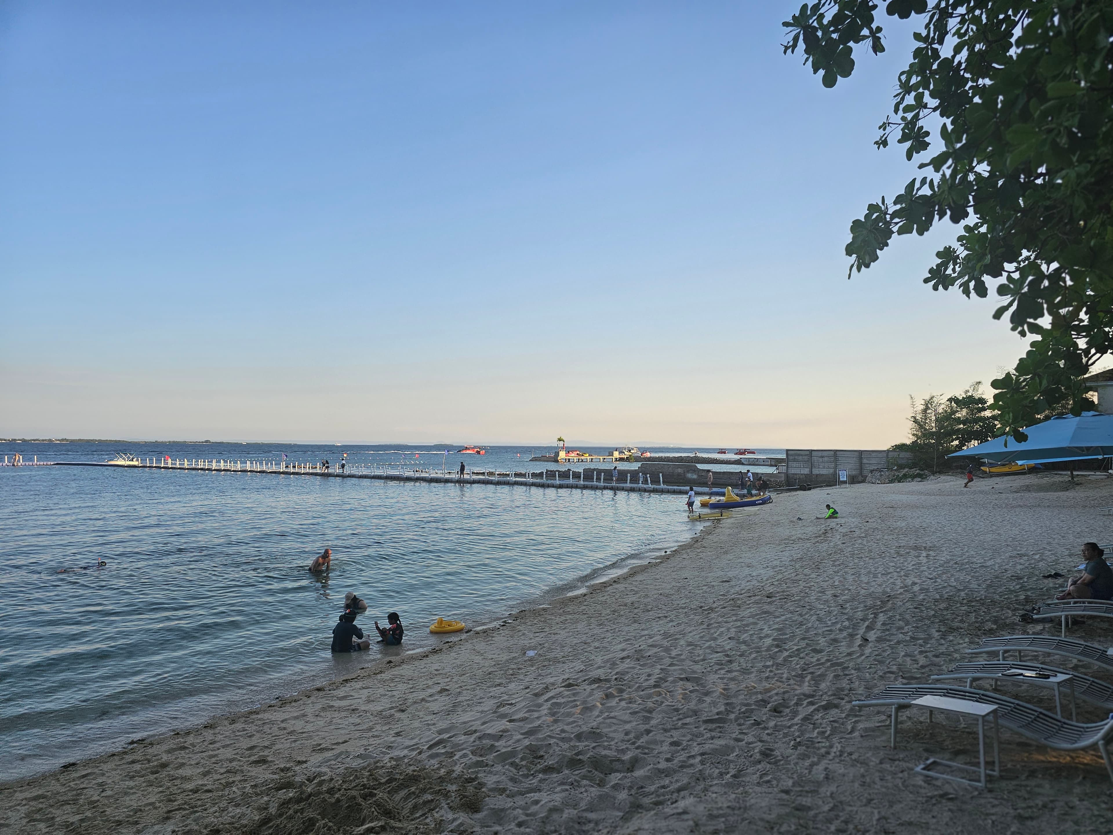 Private beach access at Tambuli Seaside Living